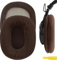 „Geekria“ ausinių pagalvėlės, skirtos „Sony“ MDR-7506, MDR-V6, MDR-CD900ST ausinėms: atsarginės ausinių pagalvėlės / ausų paminkštinimai / ausinių kaušeliai / ausų dangteliai / ausinių pagalvėlių remonto detalės (rudas aksomas)