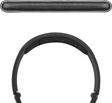 „Geekria“ baltymų odos ausinių juostos paminkštinimas, suderinamas su AKG K450, K451, Q460 ausinėmis – atsarginė juosta, remonto detalė (juoda)