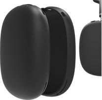 „Geekria“ silikoninis apsauginis dėklas, suderinamas su „AirPods Max“ ausinėmis, apsaugantis nuo įbrėžimų dėklas / ausinių dangtelis / ausinių garsiakalbių apsauga (juodos spalvos)