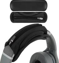 „Geekria“ trumpas ausinių apvalkalas su + baltymų odos paminkštinimo rinkiniu, suderinamas su „Skullcandy“, „Bose“, „JBL“, „Sony“ ausinėmis, montavimas savo jėgomis (juodos spalvos)