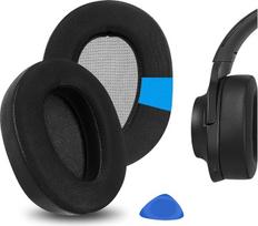 „GEEKRIA“ sportiniai vėsinantys geliniai ausinių pagalvėlių pakaitalai, skirti „Sony MDR-100ABN“, „WH-H900N“ ausinėms, ausinių pagalvėlės, ausinių komplektų pagalvėlės, ausinių pagalvėlės, ausinių kaušeliai, atsarginės dalys (juodos)