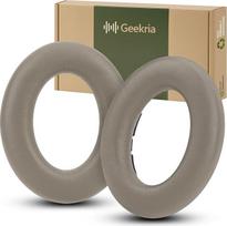 „Geekria“ „Komfort“ ausinių pagalvėlių atsarginės pagalvėlės, suderinamos su „Sennheiser Accentum“, „Accentum Plus Wireless“; ausinių pagalvėlės, ausinių gaubtų dangteliai, remonto detalės (pilkos spalvos)