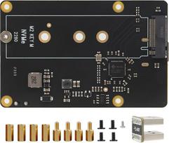 „Geekworm X872 V2.0“ USB 3.0 į M.2 NVMe SSD HAT apsauginis skydelis, skirtas „Raspberry Pi 4“