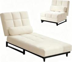„Generisch“ 3-in-1 sulankstoma sofa-lova su miego funkcija, velvetinė sofa-lova | Sulankstoma sofa su miego funkcija, 5 padėčių reguliuojama atlošo atrama, minkštos pagalvėlės, skirta svetainei, miegamajam, svečių kambariui