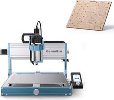 „Genmitsu 3030-PROVer Ultra CNC+“ MDF grotelių pagrindas, ±0,03 mm aukšto tikslumo, dvigubos linijinės kreipiamosios ir rutuliniai sraigtiniai pavarai, skirti graviruoti aliuminį ir akrilą