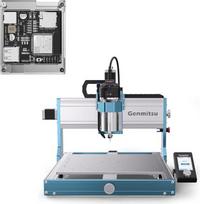 „Genmitsu 3030-PROVer Ultra“ CNC frezavimo staklės + belaidžio „Wi-Fi“ modulio rinkinys, skirtas metalui, CNC graviravimo staklės, tinkamos visiems metalams, su galingu 710 W suklio varikliu, ±0,03 mm aukšto tikslumo graviravimui