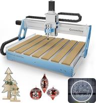 „Genmitsu PROVerXL 6050 Plus“ CNC graviravimo staklės, visiškai metalinės CNC frezavimo staklės su HG-15/20 linijiniais bėgiais, 60 x 50 cm didelė darbo zona, 3,1 Nm NEMA23 variklis, skirtas medžio ir metalo apdirbimui