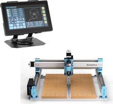 „Genmitsu“ CNC frezavimo staklės 4040-PRO + 7 colių CNC autonominis valdiklis | Skirtos medžio, akrilo, MDF ir nailono apdirbimui, GRBL valdymas, 400x400x78 mm, pradedantiesiems