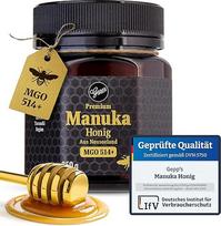 „Gepp's Feinkost“ manukos medus, 250 g | 514+ MGO | Iš Taranaki | Naujoji Zelandija