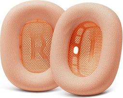 „GEVO Protein“ odiniai ausinių pagalvėliai „AirPods Max“ ausinėms – oranžiniai
