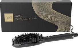 „ghd Glide+ Hot Brush“: elektrinė plaukų tiesinimo šepetėlė, suteikianti glotnumo ir apsauganti nuo garbanėjimo | Karštoji šepetėlė su nauja „ghd“ technologija, leidžianti greitai ir lengvai išlyginti plaukus vos vienu šukavimo judesiu, nepadarydama didel