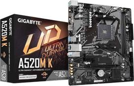 „Gigabyte“ pagrindinė plokštė GBT AMD AM4 A520M K