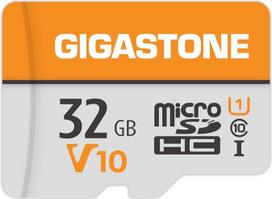 „GIGASTONE“ 32GB „Micro SD“ kortelė V10, skirta vaizdo įrašymui, stebėjimo kameroms, automobilių vaizdo registratoriams, 90MB/s „MicroSDHC“ atminties kortelė, UHS-I, 10 klasė, su adapteriu