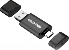 „GIGASTONE“ 512GB USB atmintinė, Z40 USB 3.2 Gen 1, A tipo ir C tipo jungtys, didelės spartos, su apsauginiu dangteliu, tvirta jungtis, „Plug & Play“ funkcija, skirta išmaniesiems telefonams, kompiuteriams, „Mac“, televizoriams ir automobilių garso siste