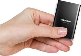 „Gigastone“ nešiojamasis SSD 1 TB – USB 3.1 Type-C, skirtas PC ir „Mac“ nešiojamiesiems kompiuteriams, skaitymo greitis iki 550MB/s. Išorinis SSD kietasis diskas, nešiojamasis 3D NAND kietasis diskas