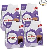„Gimoka“ – suderinama su „Nescafè – Dolce Gusto“ – 64 kapsulės – šokolado skonio – pagaminta Italijoje – 4 pakuotės po 16 kapsulių