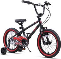 „Glerc Razor“ 12, 14, 16 colių BMX stiliaus vaikų dviratis, skirtas 2–8 metų vaikams, su pagalbiniais ratukais, atrama ir varpeliu, įvairių spalvų