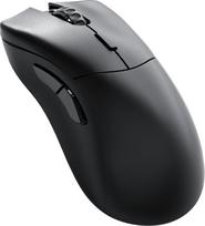 „Glorious Gaming Model D 2 PRO 4K/8K“ belaidė žaidimų pelė – 2,4 GHz belaidė, 4K/8K skiriamoji geba, 100 mln. spustelėjimų, 62 g, ilgas baterijos veikimo laikas, jutiklis su 26K DPI, ergonomiška, 6 mygtukai, PTFE kojelės – juoda | ergonomiška, optinis jun