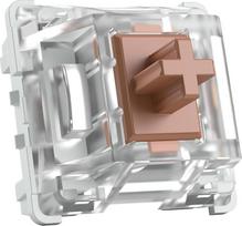 „Glorious Gaming“ 120x „Kailh“ mechaniniai klaviatūros jungikliai (bronziniai) – spragtelintys ir taktiliniai, 50 g paspaudimo jėga, greitaveikiai jungikliai, 3 kontaktų jungtis, suderinami su SMD LED - „Kailh Bronze“ | Greitųjų jungiklių konstrukcija, ta