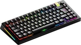 „Glorious Gaming“ GMMK 3 PRO HE: belaidė klaviatūra, „Rapid Trigger“ technologija, Holo efektas, aliuminio korpusas, 8K atnaujinimo dažnis, „Hot-Swap“ funkcija (MX ir HE jungikliai), pritaikoma aktyvacijos jėga, TKL 75 %, anglų QWERTY – juoda