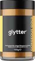 „Glytter“ blizgučių milteliai gėrimams (auksiniai) – valgomi blizgučiai, skirti gėrimams ir skysčiams, pvz., putojančiam vynui, kokteiliams – geriami ir beskoniai blizgučių milteliai, blizgučių dulkės, pagaminti Vokietijoje