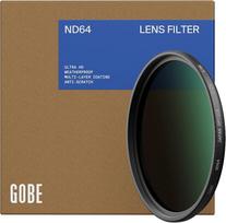 „Gobe“ 46 mm neutralaus tankio filtras ND64 (6 stopai) ND filtras