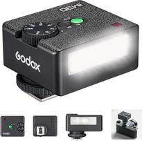 „Godox iM30 Mini Flash“, GN15, 7 galios lygiai, 6500K±200K, su optiniu valdymu S1/S2, skirtas „Canon“, „Sony“, „Fuji“, „Nikon“, „Panasonic“ ir „Olympus“ fotoaparatams