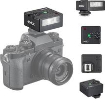 „Godox iM30 Speedlite GN15“ fotoaparato blykstė su 13 blykstės intensyvumo lygiais, CCT 6500 K ± 200 K ir S1/S2 optiniu valdymu, skirta „Sony“, „Canon“, „Nikon“, „Fuji“ ir „Olympus“ fotoaparatams