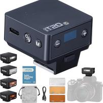 „GODOX IT20C“ fotoaparato blykstė su difuzoriumi, mini TTL blykstė su intuityviu ekranu, 1,5 s pakrovimo laikas, 700 blyksnių esant maksimaliam galingumui, įkraunama per USB-C, įmontuota baterija, nešiojama kišeninė blykstė, suderinama su „Sony“ | Galingu