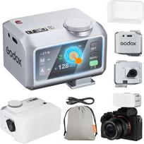 „Godox iT30Pro-L iT30Pro L“ mini fotoaparato blykstė su baltu difuzoriumi, „Speedlite 560“ fotoaparato blykstė, veikianti visiškai belaidžio pagrindinio įrenginio ir imtuvo režimu, 2,4 GHz TTL, su jutikliniu ekranu, skirta „Leica“ DSLR fotoaparatams (sida