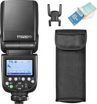 „Godox TT685II-F TT685IIF Speedlite TTL“ fotoaparato blykstė, skirta „Fuji“ fotoaparatams | 2,4 GHz belaidis ryšys, 1/8000 s HSS, GN60 blykstė, suderinama su „Fuji“ fotoaparatais X100VI, GFX100RF, XS20, XS10, XT30 II, XT5, XM5, GFX50S, GFX50R, X-T4, X-T3