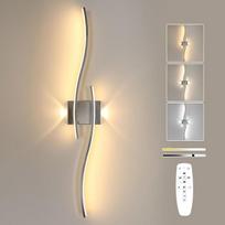 „Goeco“ LED sieninis šviestuvas, skirtas naudoti patalpose, su reguliuojamu šviesos stiprumu, 89 cm, 29 W, 3262 LM, 3000 K – 6500 K