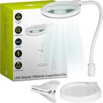 „goobay 60359“ LED didinamoji lempa – didinamoji lempa su stovu – stovo tipo didinamoji lempa – 6 W galios suvartojimas – spalvinė temperatūra 6200 K – šviesos srautas 480 lm, balta