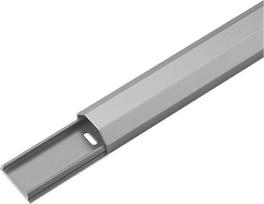 „Goobay 90666“ pusapvalis aliuminis kabelių kanalas, 33 mm, ilgis 1,1 m, skirtas nematomam kabelių klojimui