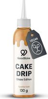 „GoodBake“ tortų glazūra „Cake Drip Glaze“, 130 g, auksinė tortų glazūra, veganiška ir be laktozės