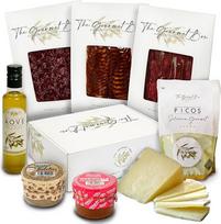 „Gourmet Box“: gurmaniškas dovanų krepšelis; Iberijos kumpis, Iberijos „salchichon“ ir „chorizo“, 100 % avies sūris, patė iš porcini grybų ir „morcilla“, rankų darbo „picos“ ir gurmaniškas aliejus