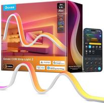 „Govee“ COB juostinė lempa 2, RGBIC LED juosta, 3 m, 1 000 K–10 000 K, matinė