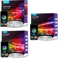 „Govee“ RGBIC LED juosta (20 m, 10 m ir 5 m), segmentų valdymas, sinchronizavimas su muzika – rinkinys
