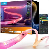„Govee“ RGBWWIC išmanioji LED juosta, 2,5 m ilgio LED juosta su „LuminBlend+“ technologija