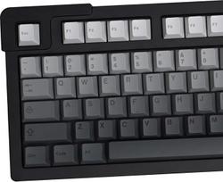 „Gradient Grey“ klavišų dangteliai, 125 klavišų, PBT, dažų sublimacijos technologija, „Cherry“ profilio klavišų dangtelių rinkinys