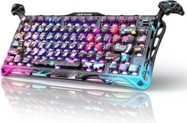 „GravaStar Mercury V75 PRO“ žaidimų klaviatūra su Holo efekto technologija, 8K