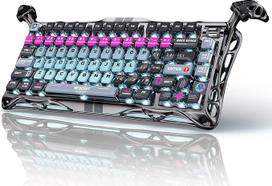 „GravaStar Mercury V75 PRO“ žaidimų klaviatūra su Holo efekto technologija, 8K