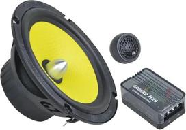 „Ground Zero“ GZTC 165.2X – 16,5 cm komponentinis garsiakalbis, 150 W (RMS: 100 W)