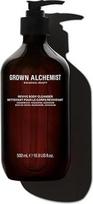 „Grown Alchemist“ kūno prausiklis su pelargonija, mandarinu ir kedro medžiu, 500 ml | Ekologiškas dušo gelis jautriai odai, drėkinantis ir turintis antioksidantų. Prabangus kūno priežiūros produktas