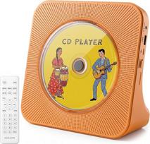„Gueray“ radijas su CD grotuvu, „Bluetooth“ ir garsiakalbiu, ekranas, oranžinės spalvos