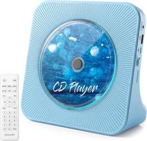 „Gueray“ radijas su CD grotuvu, „Bluetooth“ ir garsiakalbiu, ekranas, mėlynos spalvos | CD grotuvas su nuotolinio valdymo pultu. Palaiko atkūrimą iš USB ir AUX. Ausinių lizdo funkcija, leidžianti automatiškai išjungti prietaisą