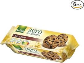 „Gullon“ sausainiai su šokolado gabaliukais be pridėto cukraus, 125 g [6 vnt. pakuotė]