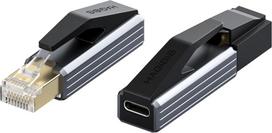 „Hagibis“ USB-C į Ethernet adapteris, 1Gbps, RJ45 LAN šakotuvas, skirtas „MacBook“ ir „iPhone 16“