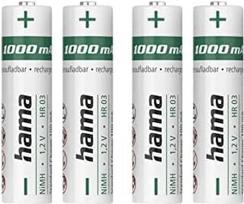 „Hama“ didelės talpos 1000 mAh, 1,2 V AAA įkraunamos baterijos – AAA „Micro NiMH“ įkraunamos baterijos, skirtos bevieliams telefonams, nuotolinio valdymo pultams ir kt.