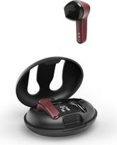 „Hama“ „Bluetooth“ ausinės (belaidės ausinės su aktyviąja triukšmo slopinimo technologija ENC, belaidės ausinės su belaidžio įkrovimo ir greito įkrovimo funkcijomis, 16 valandų grojimo laikas su įkrovimo dėklu, „BT 5.3“, stereo ausinės) Raudonos